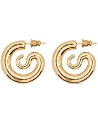 Panconesi - Orecchini A Cerchio Serpent Extra Piccoli - Lyst