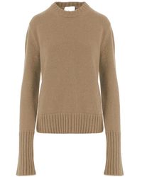 Sa Su Phi - Kaschmirpullover Mit Geripptem Besatz - Lyst