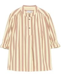 Stine Goya - Vertical-Stripe Blouse - Lyst