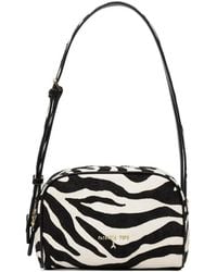 Patrizia Pepe - Sac Porté Épaule À Imprimé Zébré - Lyst
