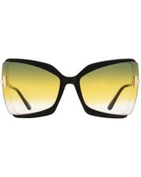Tom Ford - Gia Oversized-Frame Sunglasses - Lyst