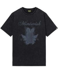 Mini Cream - T-Shirt En Coton À Manches Courtes - Lyst