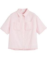 Chinti & Parker - Scallop-Trim Shirt - Lyst