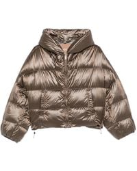 Max Mara - Spaceca Quilted Hooded Jacket - Lyst