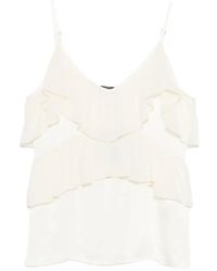 Dixie - Ruffled V-Neck Top - Lyst