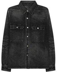 Rick Owens - Cropped Outershirt - Lyst
