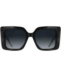 KARL LAGERFELD - Square-Frame Logo-Print Sunglasses - Lyst