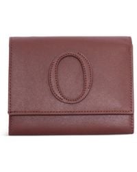 Orciani - Zanzibar Portemonnaie Mit Logo-Patch - Lyst