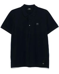 Fendi - Polo Con Logo Bordado - Lyst