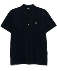 Fendi - Logo-Embroidered Polo Shirt - Lyst