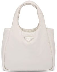 Prada - Mittelgroße Soft Handtasche - Lyst
