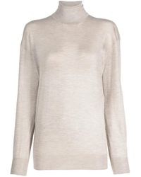 Tom Ford - Ribbed-Knit Roll Neck Sweater - Lyst