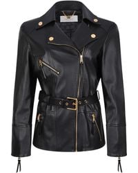 Elisabetta Franchi - Leather Jackets - Lyst