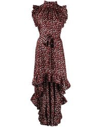Cynthia Rowley - Graphic-print Silk Dress - Lyst