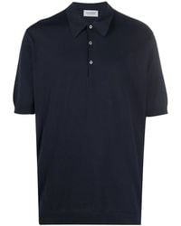 John Smedley - Short-Sleeve Polo Shirt - Lyst