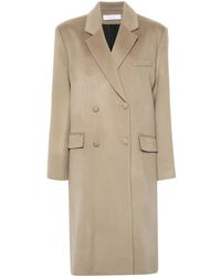 IRO - Buttoned Double Breasted Coat - Lyst