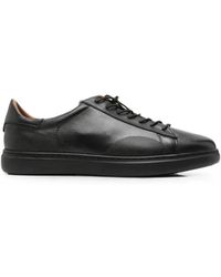 Alberto Gozzi - Perforated Leather Sneakers - Lyst