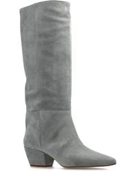 Forte Forte - Suede Knee-High Boots - Lyst