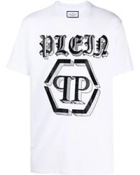 Philipp Plein - Ss Chrome Round-Neck T-Shirt - Lyst