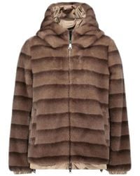 Betty Barclay - Faux-Fur Hooded Jacket - Lyst