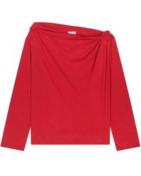 Dries Van Noten - オフショルダー トップ - Lyst