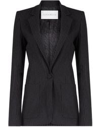 Nina Ricci - Pinstriped-Pattern Wool Blazer - Lyst