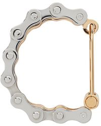 Burberry Bicycle Chain Gold And Rose Gold-plated Bracelet - Metallic