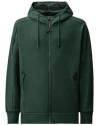 C.P. Company - Diagonal Raised Fleece Goggle Zip Sweatshirt - Lyst