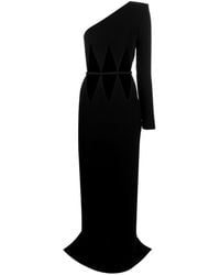 Monot - Cut-out Detailed Asymmetric Dress - Lyst