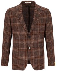 Tagliatore - Montecarlo Prince Of Wales Check Blazer - Lyst