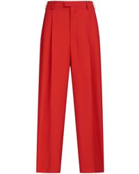 Marni - Tropical Tailored Wool Trousers - Lyst