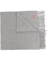 Acne Studios - Sciarpa Con Applicazione - Lyst