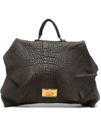 UN TÈ DA MATTI - Sac Cabas Leon En Cuir - Lyst