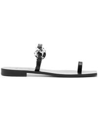 Senso - Ganne Buckle-Detail Leather Sandals - Lyst