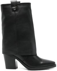 Carmela - 85Mm Square-Toe Cowboy Boots - Lyst