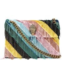 Kurt Geiger - Mini Kensington Fringes Shoulder Bag - Lyst