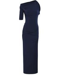 Jacquemus - Draped One-Shoulder Dress - Lyst
