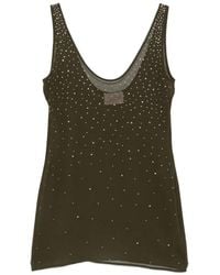 MC2 Saint Barth - Raya Rhinestone-Embellished Mini Dress - Lyst