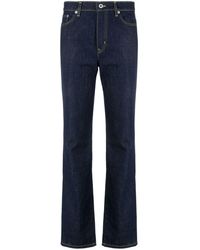 KENZO - Asagao Straight-leg Jeans - Lyst