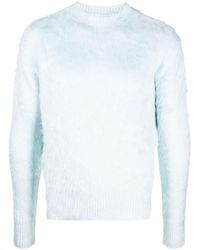 Jil Sander ウール ニット セーター カラー: ブルー メンズ | Lyst