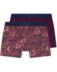 Aubade - Paisley-Print Boxers (Set Of Two) - Lyst