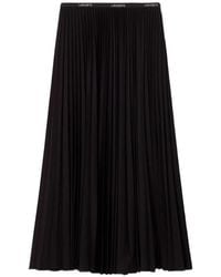 Lacoste - Maxi-Plooirok - Lyst