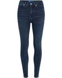KARL LAGERFELD - High-Rise Skinny Jeans - Lyst