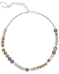 Oscar de la Renta - Crystal-Embellished Chain Necklace - Lyst