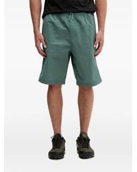 Jack Wolfskin - Find The Wild Check-Pattern Drawstring Shorts - Lyst