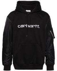Junya Watanabe - X Carhartt hoodie à logo brodé - Lyst