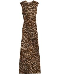 Stella McCartney - Robe À Imprimé Léopard - Lyst