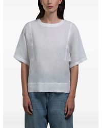 Moorer - Genola Kimono-Sleeve Blouse - Lyst