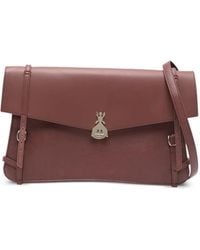Patrizia Pepe - Fly Bamby Jouer Flap Leather Shoulder Bag - Lyst