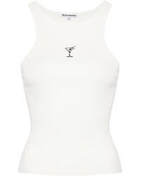 Reformation - Nova Embroidered Tank Top - Lyst